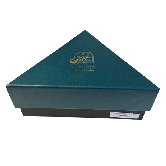 R John Wright #83 of 300 Mice - Petit Four Springtime Series With Box & Cert - Picture 1 of 5